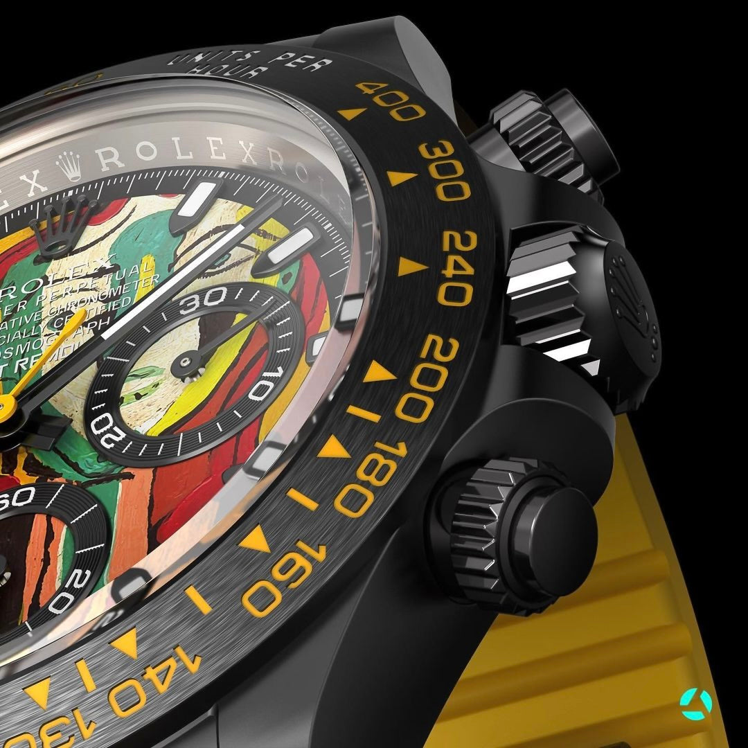 AET REMOULD 勞力士 地通拿 YOUNG LADY RUBBER STRAP 陶瓷手錶 Rolex Daytona Ceramic | WORLDTIMER