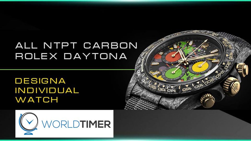 DiW Top Model Rolex Daytona MOTLEY DiW劳力士 碳纤维迪通拿 | WORLDTIMER
