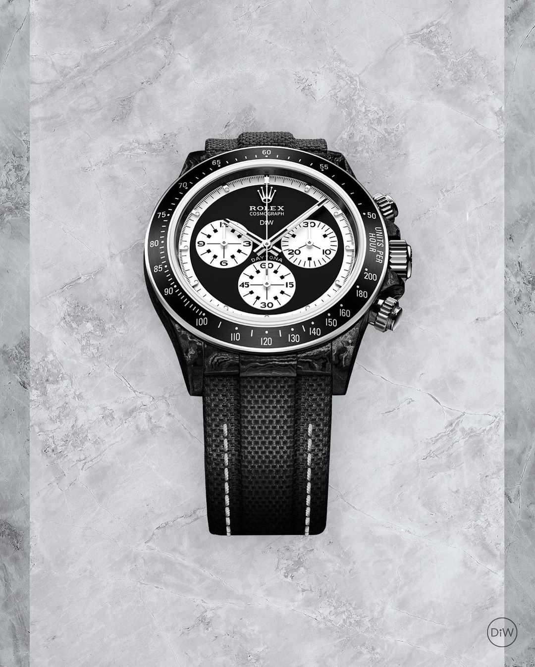 NTPT Carbon DiW Rolex Daytona PAUL NEWMAN BLACK SC 碳纤 劳力士 迪通拿 | WORLDTIMER