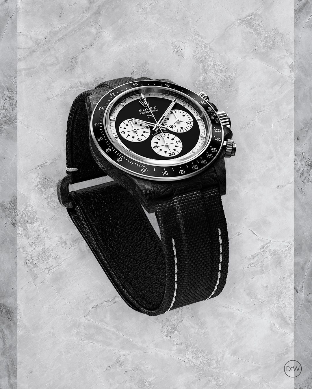 NTPT Carbon DiW Rolex Daytona PAUL NEWMAN BLACK SC 碳纤 劳力士 迪通拿 | WORLDTIMER
