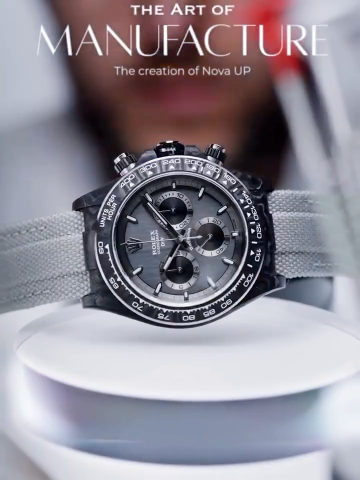 UNIQUE DiW Rolex Graphite Daytona NOVA 勞力士diw碳纖維地通拿 | WORLDTIMER