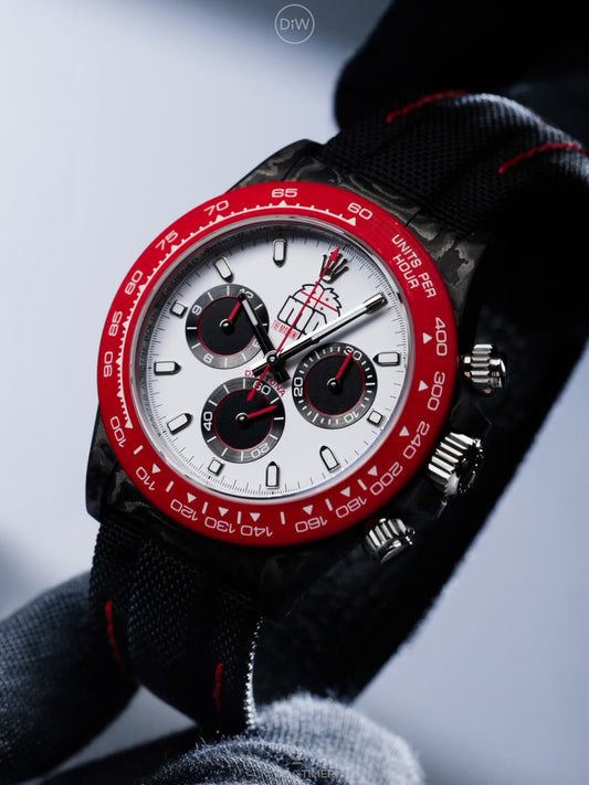 Merab Dvalishvili Rolex DiW Daytona UFC Champion Watch UFC冠军 劳力士 DiW迪通拿 独一无二腕表 | WORLDTIMER