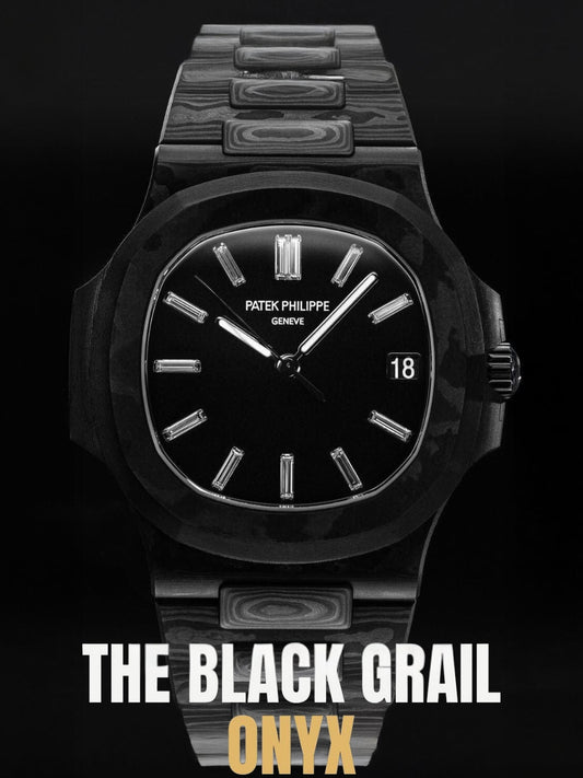DiW Patek Philippe Nautilus BLACK GRAIL ONYX DiW 全碳纤维百达翡丽鹦鹉螺 黑圣杯ONYX | WORLDTIMER