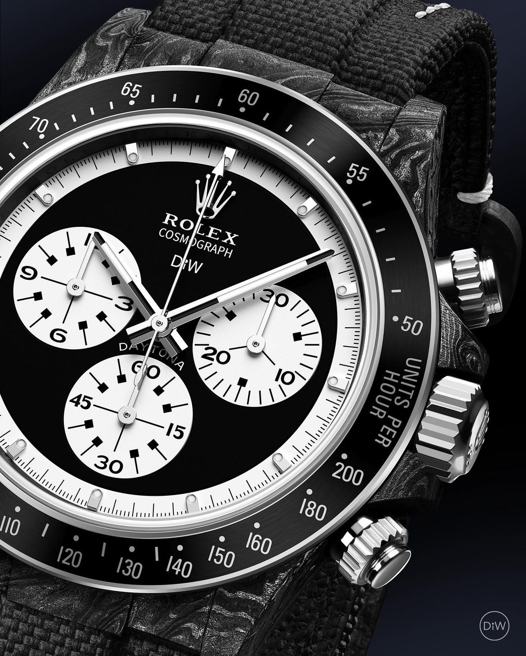 DiW Rolex Daytona "PAUL NEWMAN BLACK SC" (Retail: €54 990)