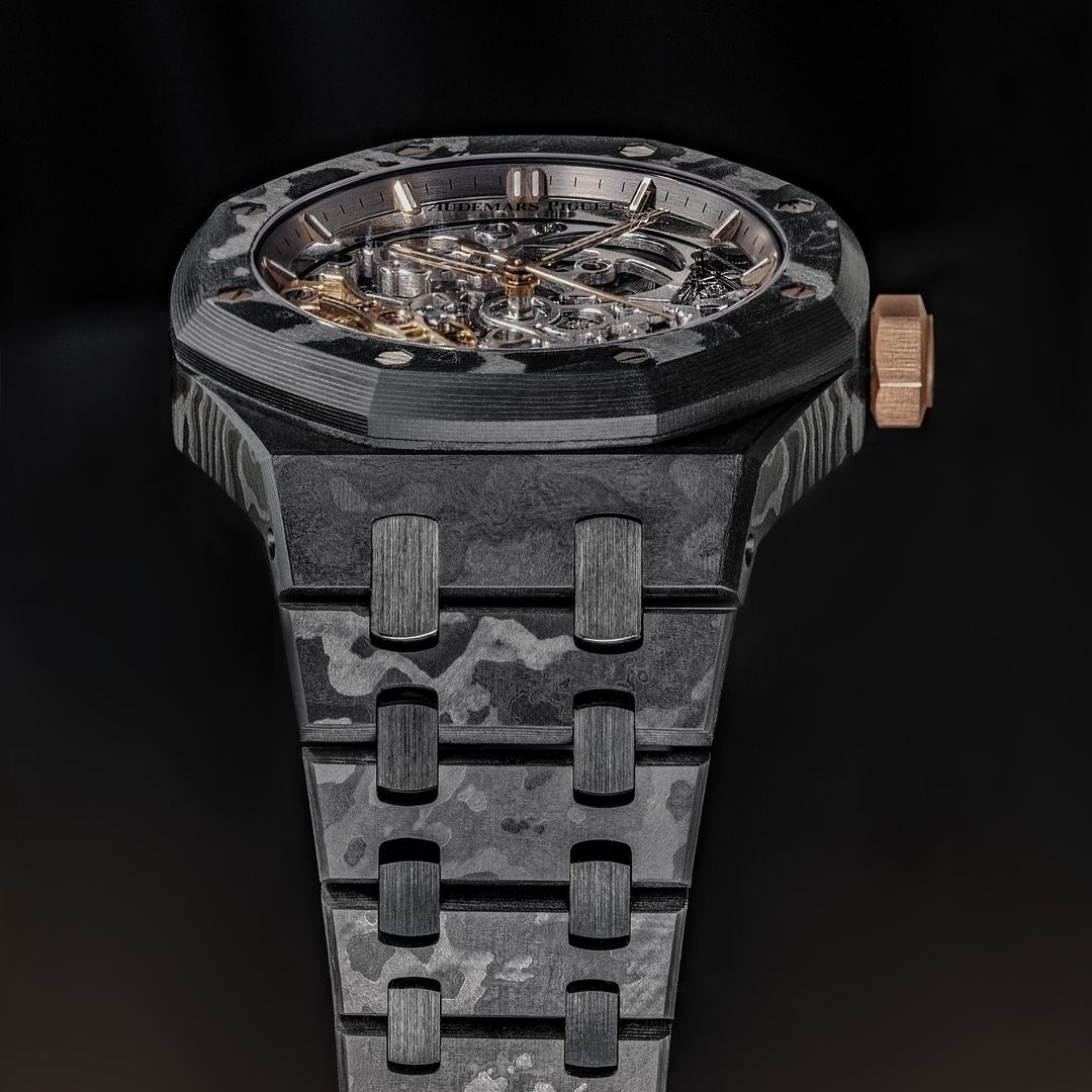 DiW "MHS Project" for AP Royal Oak Double Balance Wheel Openworked 15467OR 爱彼 皇家橡树双摆轮镂空腕表 | WORLDTIMER