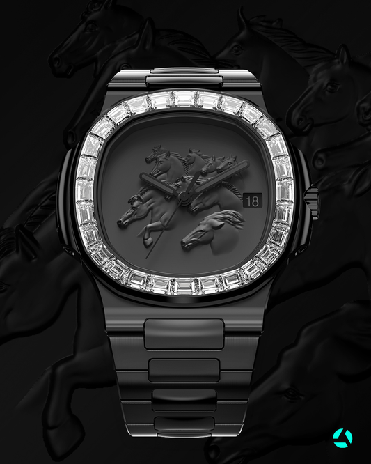 Patek Philippe Nautilus Gets a Custom CHINESE HORSE YEAR Makeover 百达翡丽 鹦鹉螺5711 马年定制宝石腕表 | WORLDTIMER