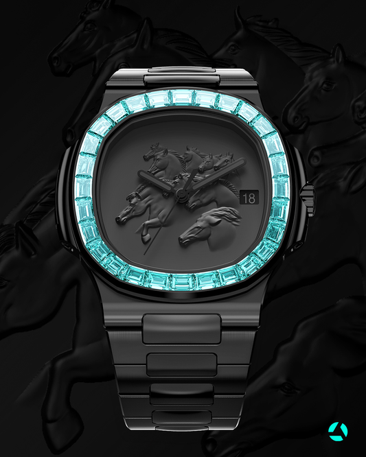 🧧 Horse Year Diamond Patek Philippe Nautilus|CNY Special 🐎 喜迎马年春节 🐴 AET REMOULD 百达翡丽 钻石鹦鹉螺💎 | WORLDTIMER