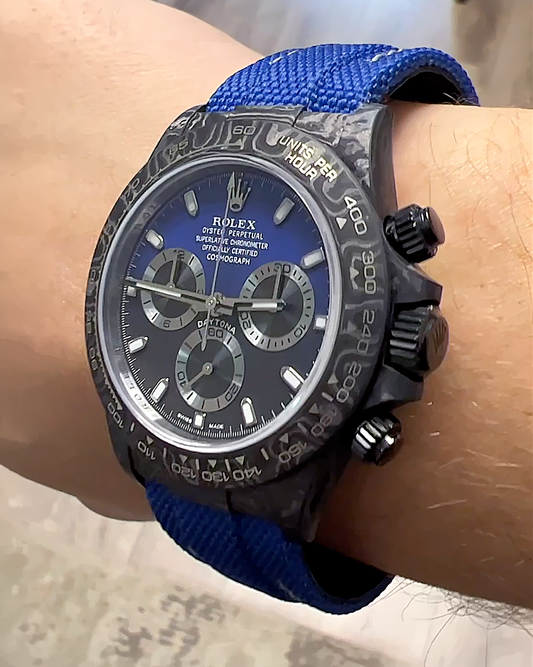 1-of-1 Two Tone Rolex Carbon Daytona 独一无二双色表盘 劳力士DiW 碳纤维迪通拿 | WORLDTIMER