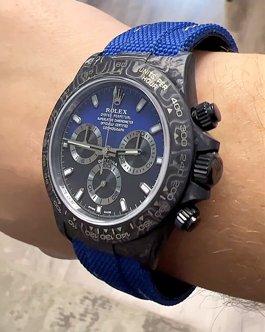 1-of-1 Two Tone Rolex Carbon Daytona 独一无二双色表盘 劳力士DiW 碳纤维迪通拿 | WORLDTIMER