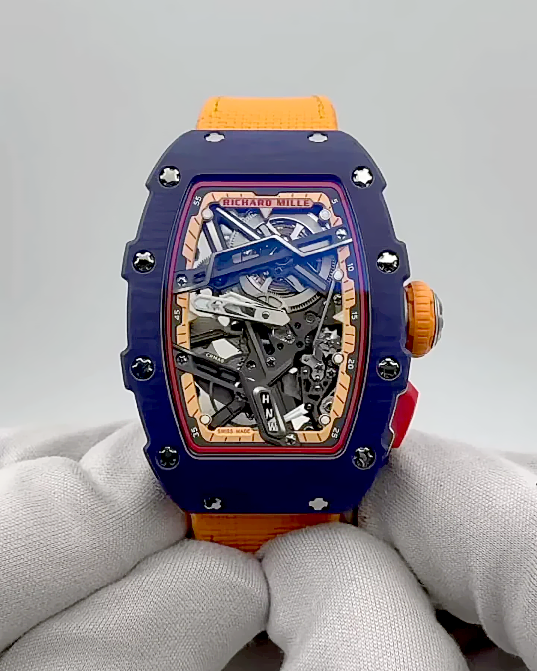 Richard Mille RM 07-04 Sport Blue 理查德米勒女表 RM 07-04 蓝色 | WORLDTIMER
