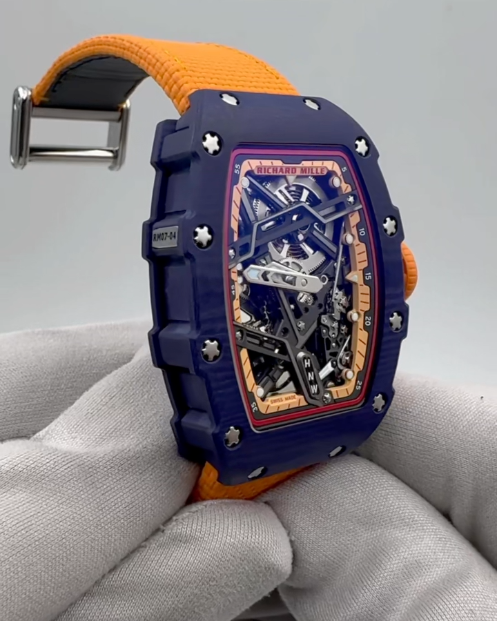Richard Mille RM 07-04 Sport Blue 理查德米勒女表 RM 07-04 蓝色 | WORLDTIMER
