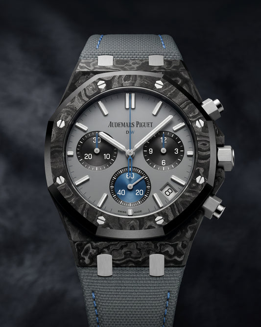 DiW Royal Oak Chronograph 26240ST GREWHAWK DiW 爱彼 皇家橡树计时码表 26240ST GREWHAWK | WORLDTIMER
