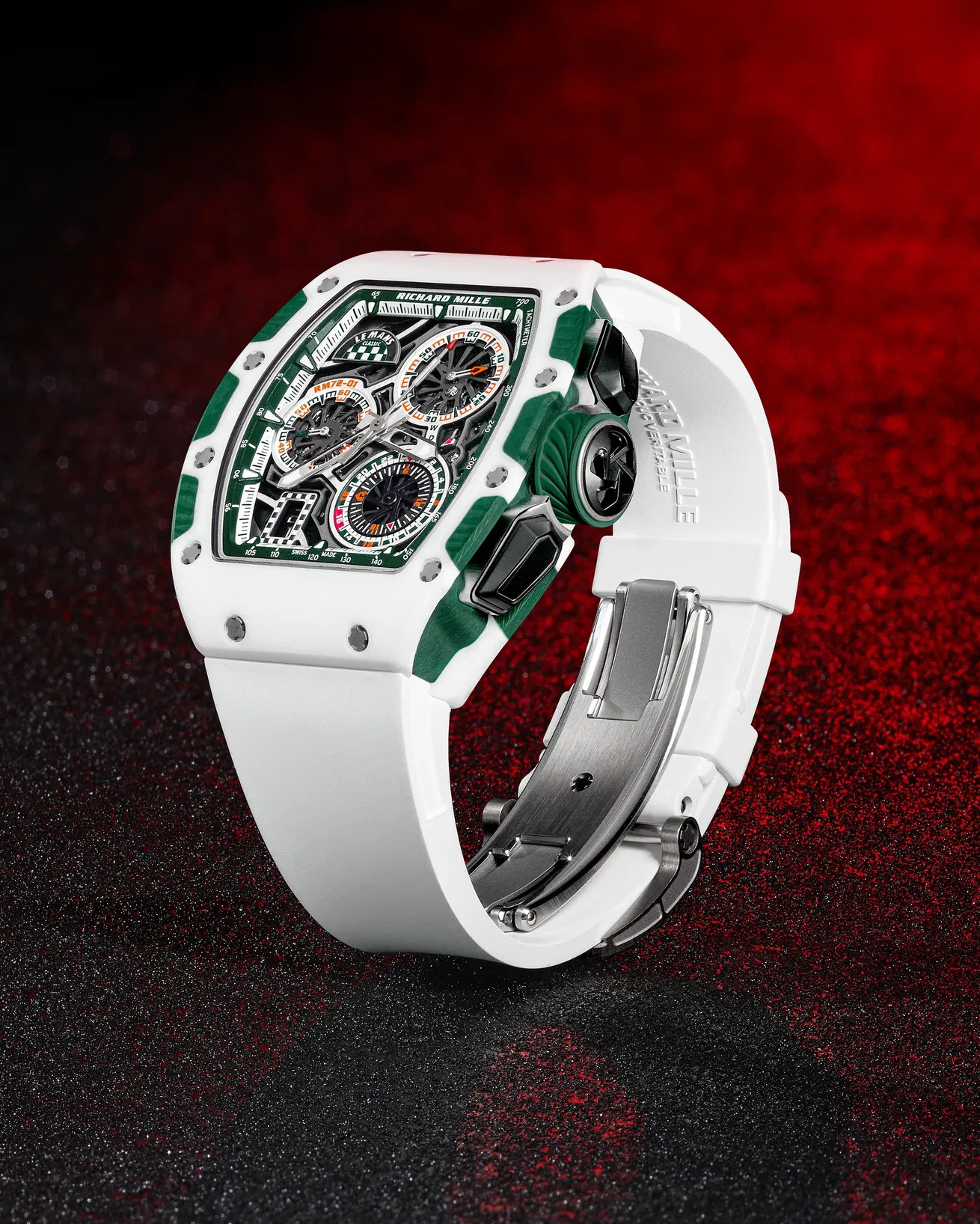 Richard Mille RM 72-01 Le Mans Classic 理查米尔 RM 72-01 LMC 自动上链飞返计时码表 | WORLDTIMER