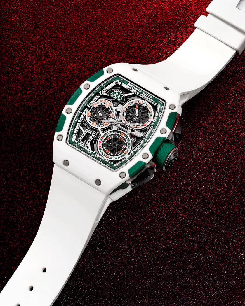 Richard Mille RM 72-01 LMC 理查米尔 RM 72-01 Le Mans Classic 自动上链飞返计时码表 | WORLDTIMER