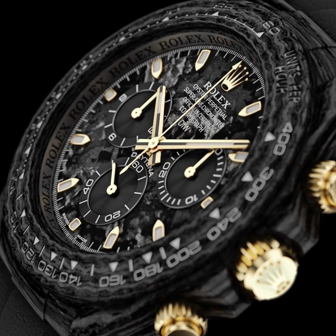 NTPT Carbon DiW Rolex Daytona BLACK & GOLD 碳纖 勞力士地通拿 | WORLDTIMER