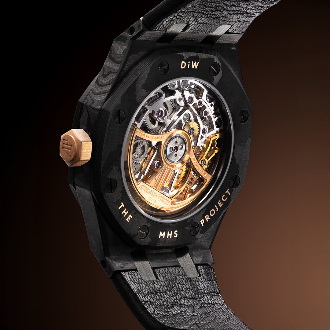 DiW "MHS Project" for AP Royal Oak Double Balance Wheel Openworked 15467OR 爱彼 皇家橡树双摆轮镂空腕表 | WORLDTIMER