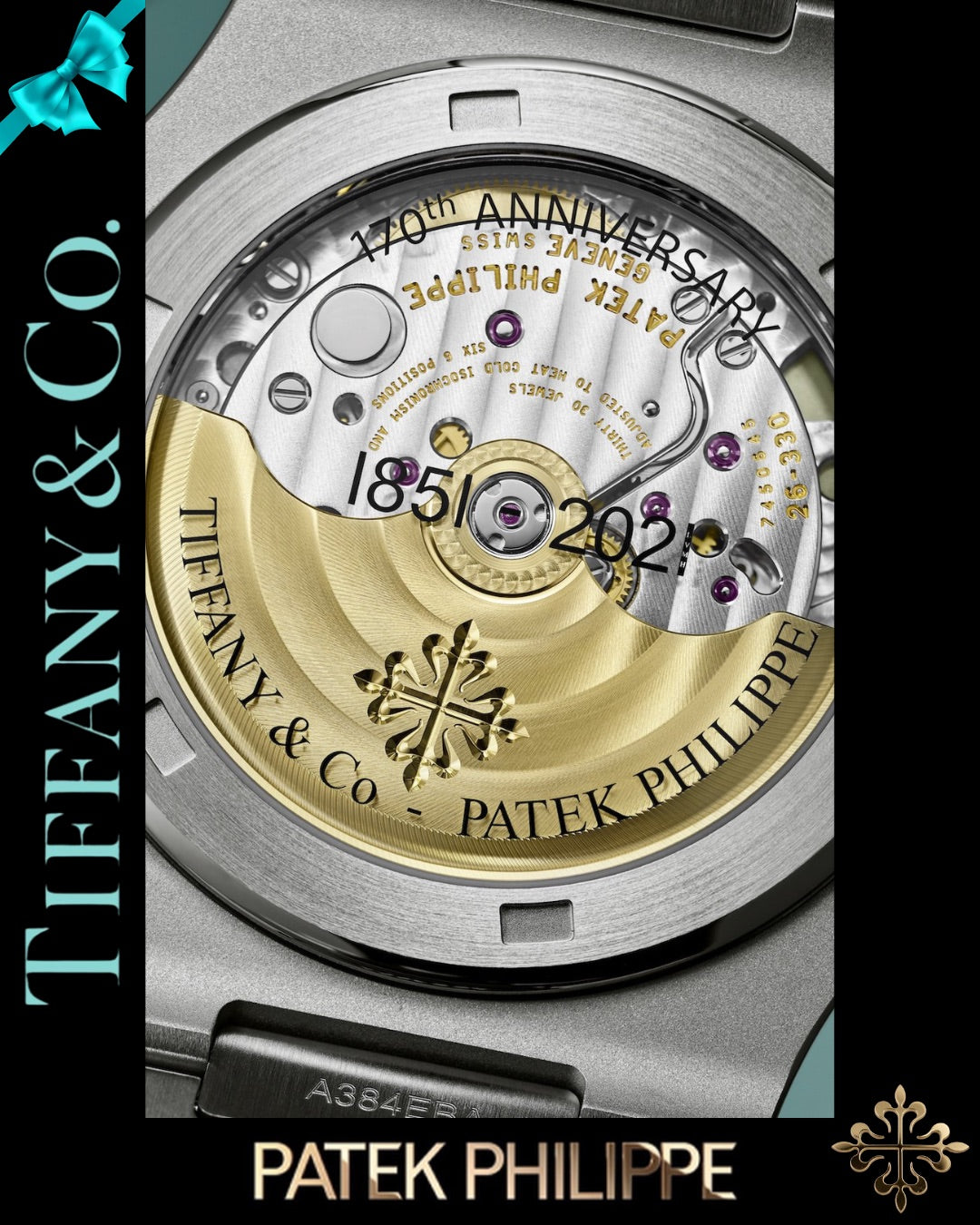 Patek Tiffany Nautilus 5711/1A-018 蒂芙尼蓝百达翡丽 鹦鹉螺 5711 | WORLDTIMER