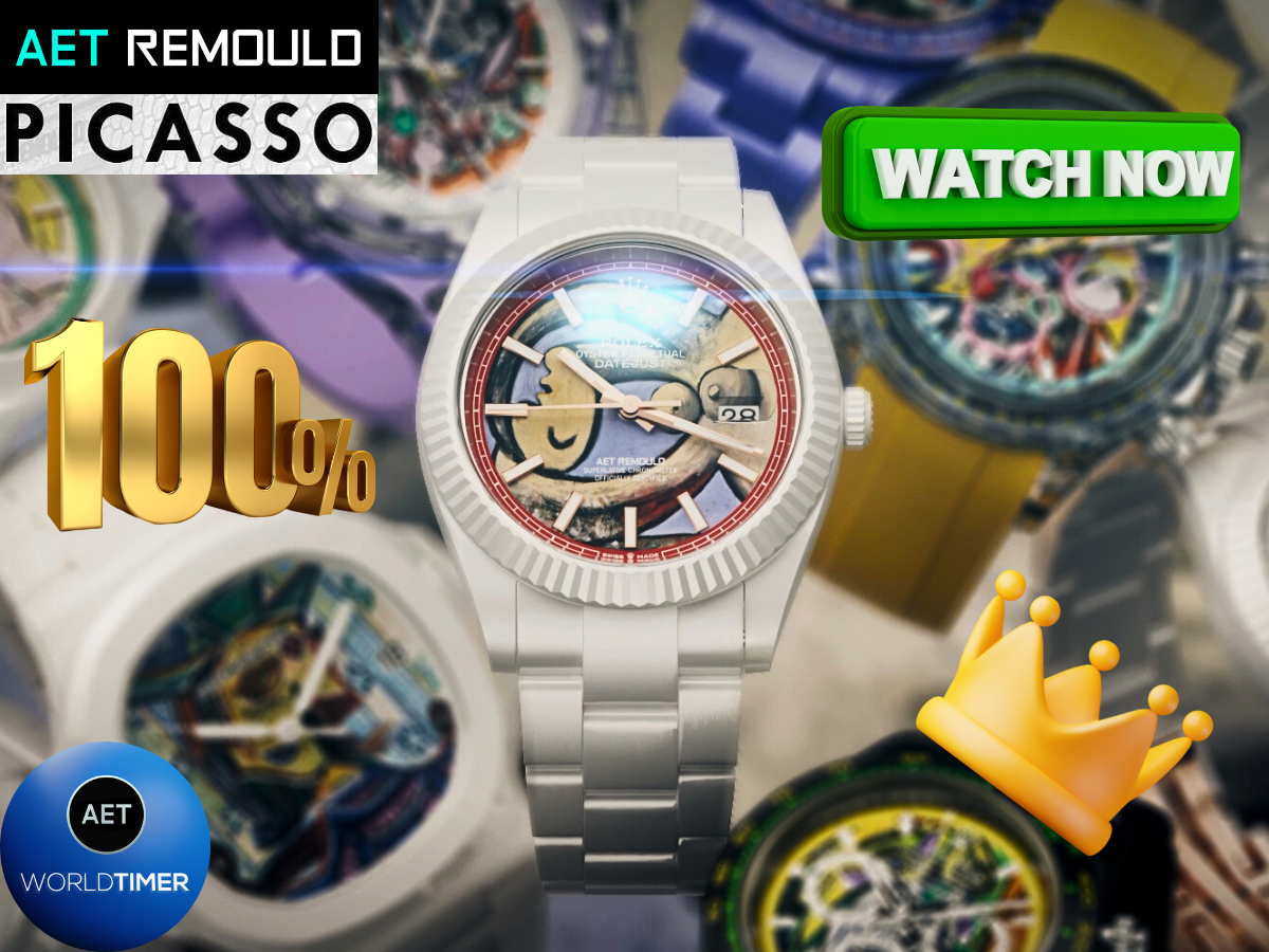 Showreel AET Remould x Picasso Masterpieces! AET Remould x 畢加索 聯名腕錶系列:終極藝術與時尚的完美融合 | WORLDTIMER