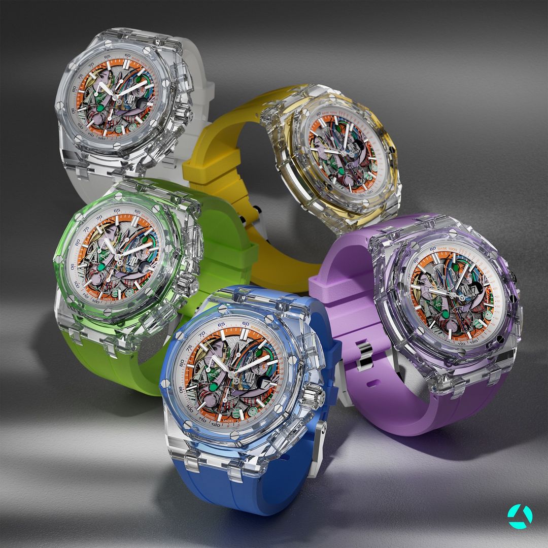 The Most Insane Art Inspired AET REMOULD Royal Oak Offshore 最狂野的藝術靈感源自畢加索的 AET REMOULD 皇家橡樹離岸型 | WORLDTIMER
