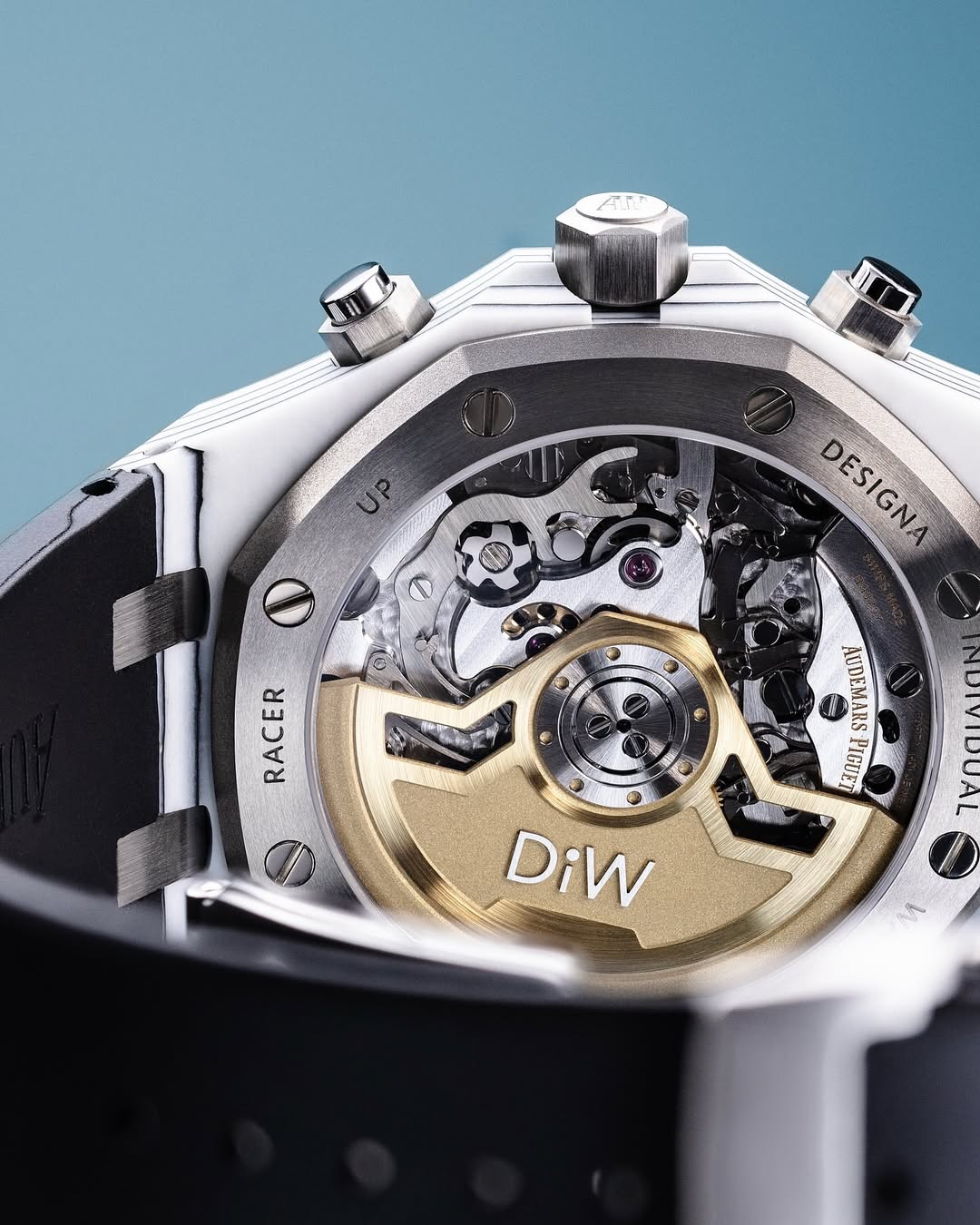 DiW Quartz Fiber Royal Oak Chronograph 26240 RO RACER 碳纖愛彼 皇家橡樹計時碼錶 | WORLDTIMER