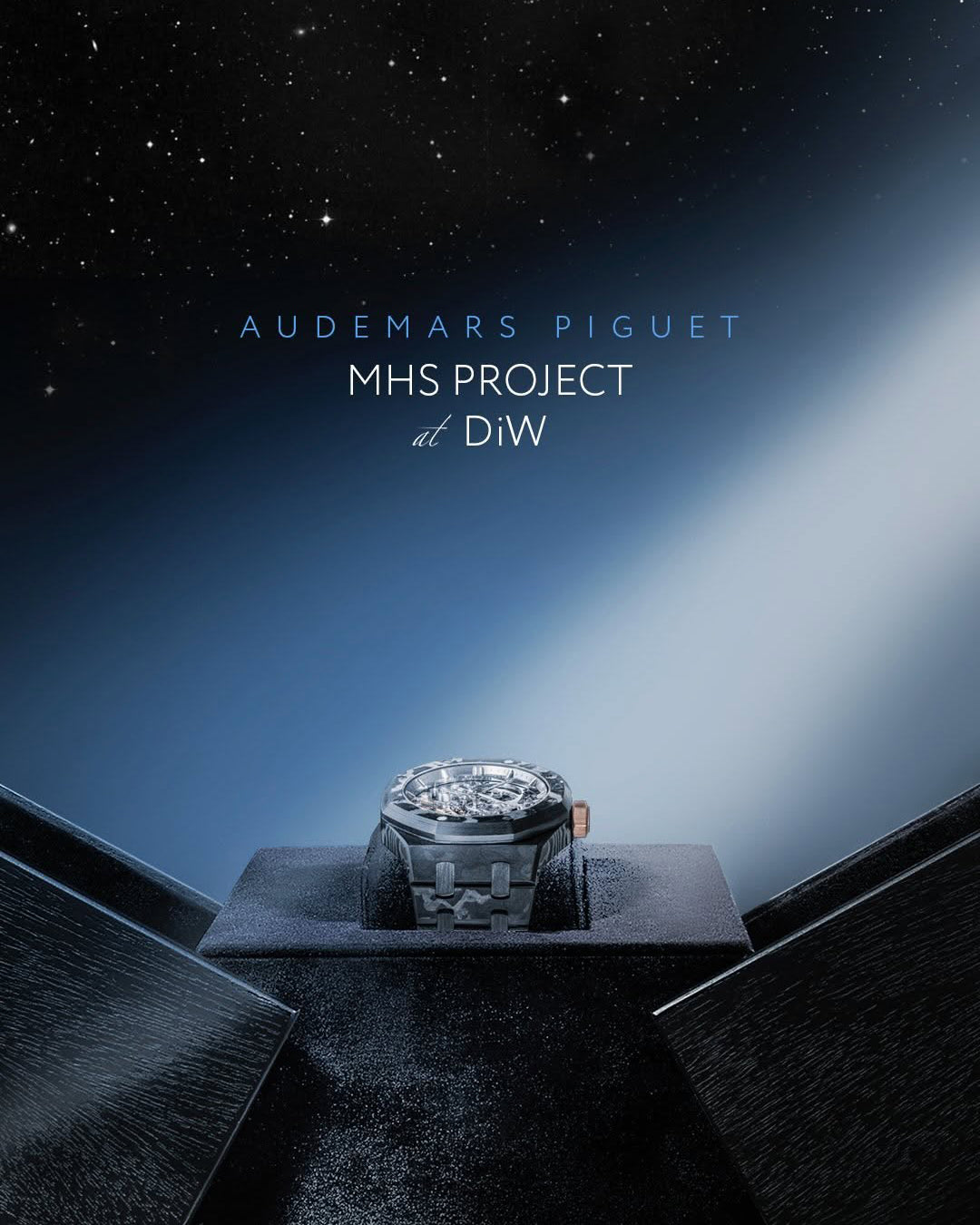 DiW "MHS Project" for AP Royal Oak Double Balance Wheel Openworked 15467OR 爱彼 皇家橡树双摆轮镂空腕表 | WORLDTIMER