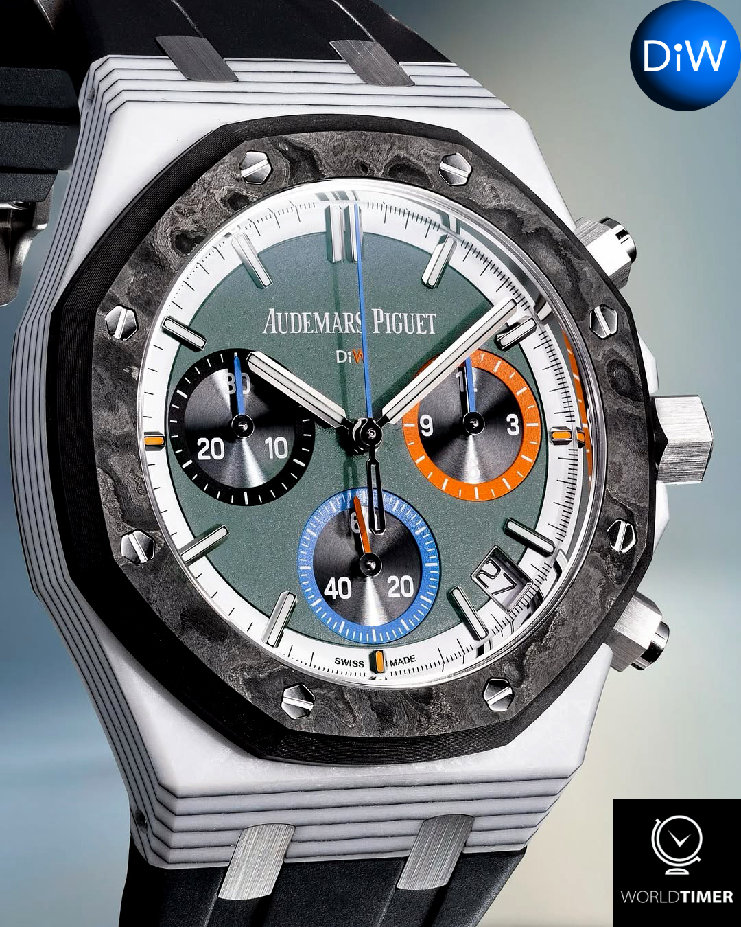 DiW Royal Oak Chronograph CarboQuartz RO RACER 石英纤维 爱彼 皇家橡树计时码表 | WORLDTIMER