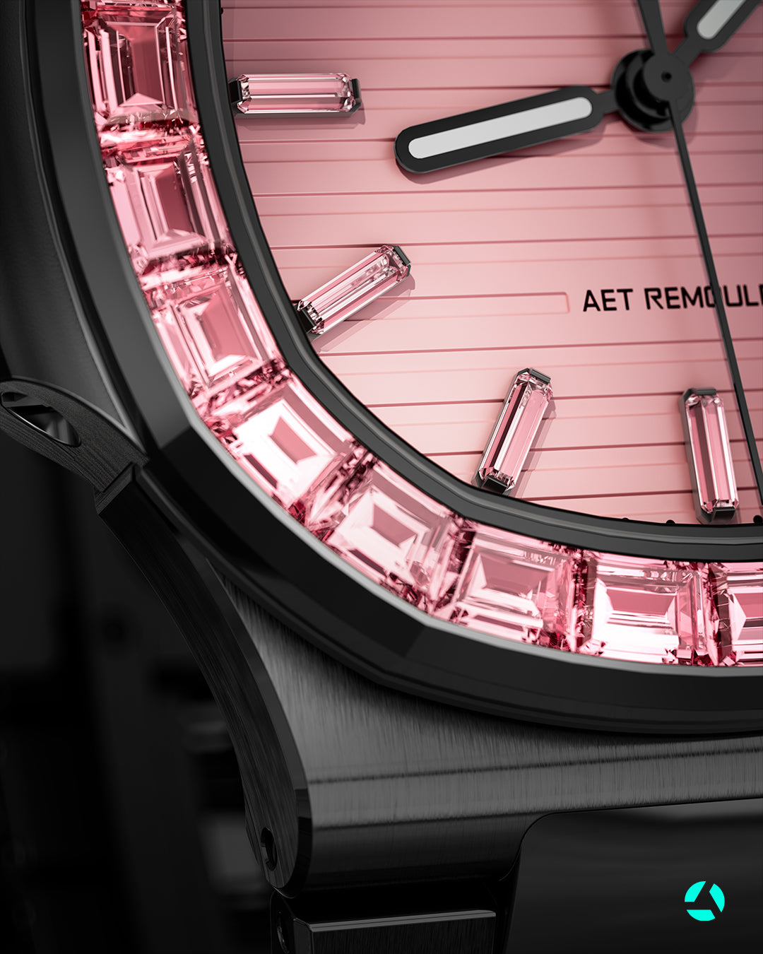 AET REMOULD Patek Philippe Nautilus ROSEFLARE 百达翡丽 鹦鹉螺5711 全陶瓷腕表 | WORLDTIMER