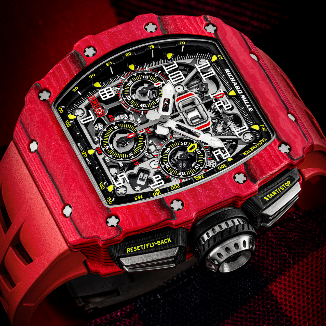 Richard Mille RM 11-03 Red Quartz TPT Annual Calendar | WORLDTIMER