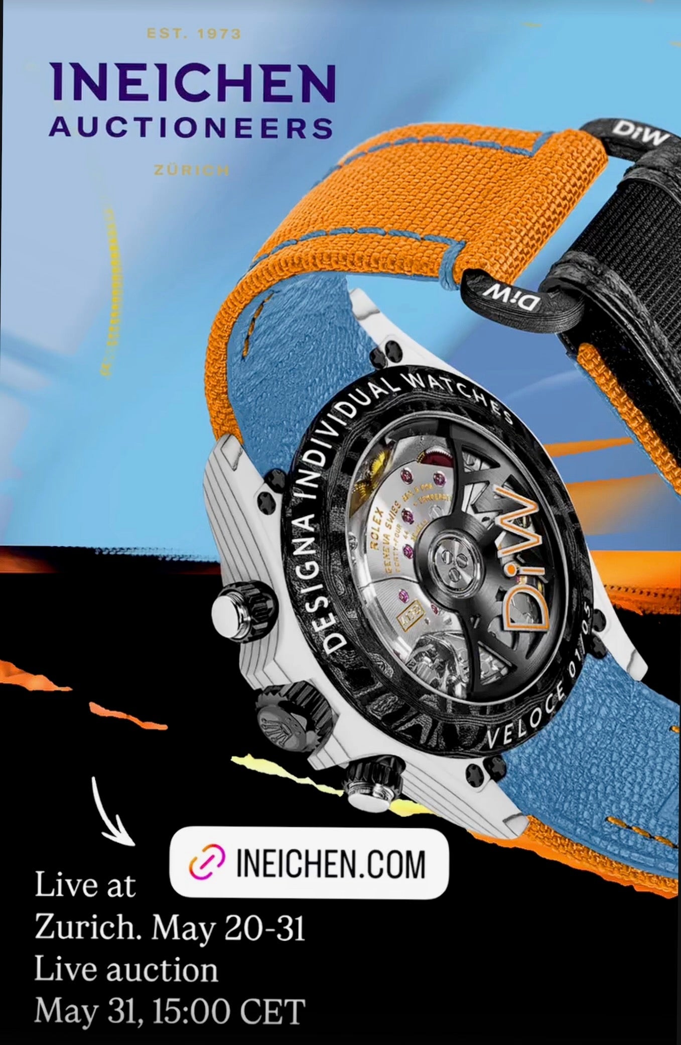 CarboQuartz DiW Rolex Daytona VELOCE 劳力士DiW 石英纤维迪通拿 | WORLDTIMER