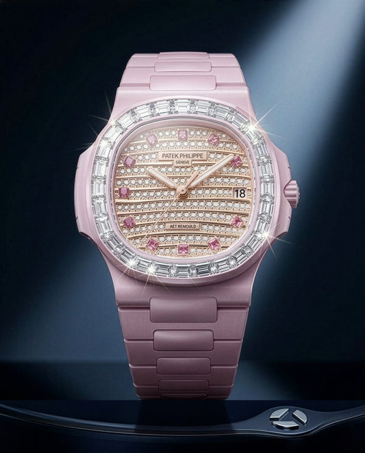 AET REMOULD Patek Philippe Nautilus GLIESE WHITE DIAMOND 百达翡丽5711 钻石鹦鹉螺 GLIESE | WORLDTIMER