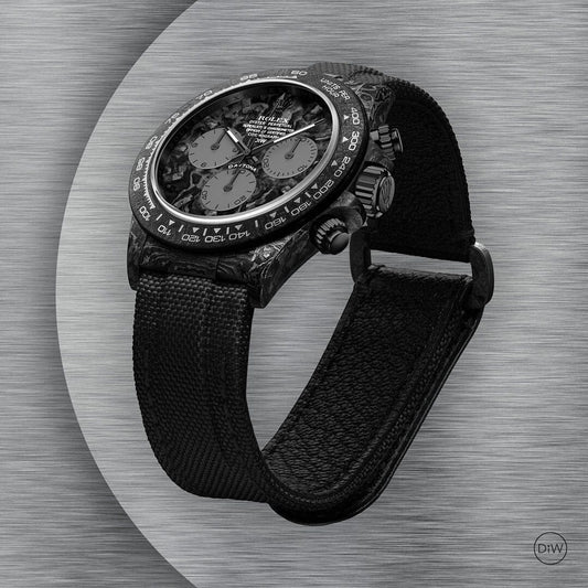 ALL CARBON GRAPHITE Rolex DiW Daytona 劳力士DiW 碳纤维迪通拿 | WORLDTIMER