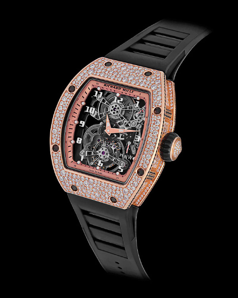 Brand New Richard Mille RM 17-01 Tourbillon Red Gold Snow Set | WORLDTIMER