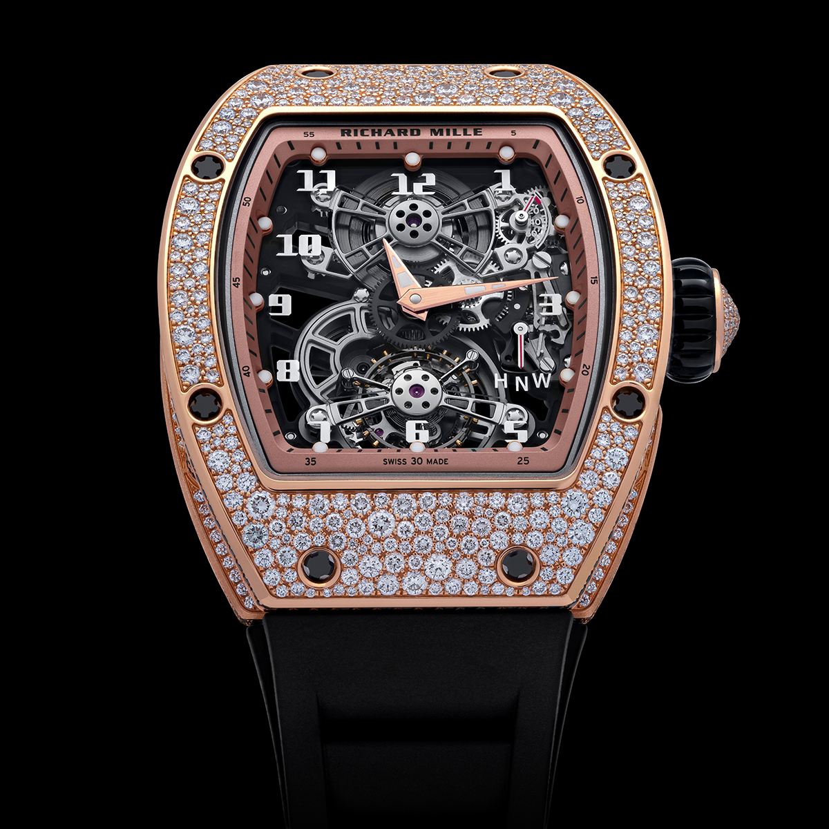 Brand New Richard Mille RM 17-01 Tourbillon Red Gold Snow Set | WORLDTIMER