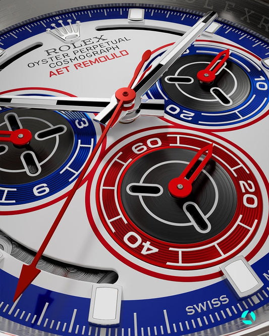 AET REMOULD Rolex Daytona "SPEED" F1仪表板 灵感 劳力士迪通拿 40毫米订制腕表 | WORLDTIMER