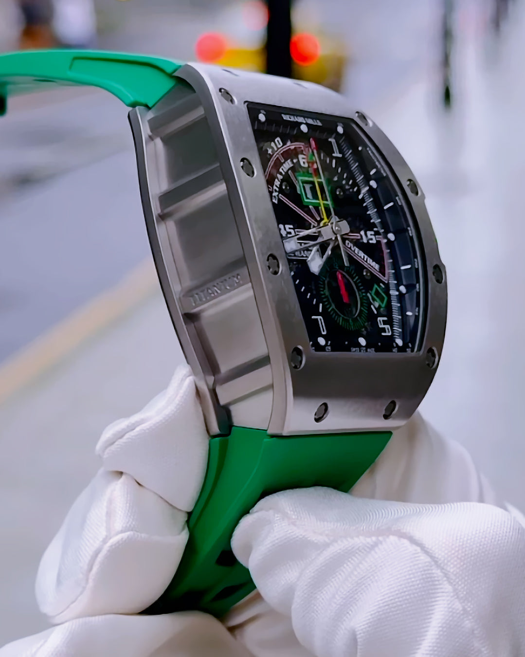 **LIKE NEW** Richard Mille RM 11-01 Roberto Mancini Automatic Flyback Chronograph | WORLDTIMER