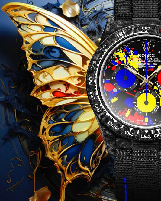 MOTLEY 3D Rolex DiW Daytona 劳力士DiW 碳纤维迪通拿 | WORLDTIMER