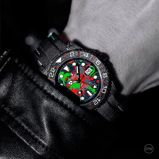MOTLEY GMT Rolex DiW GMT-Master II NTPT碳纤维 劳力士DiW 格林尼治型 | WORLDTIMER