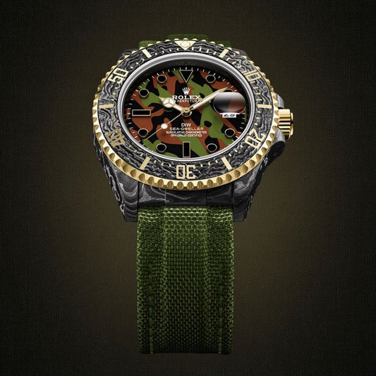 NTPT Carbon Rolex DiW Sea-Dweller MILITARY DiW劳力士 海使型 | WORLDTIMER