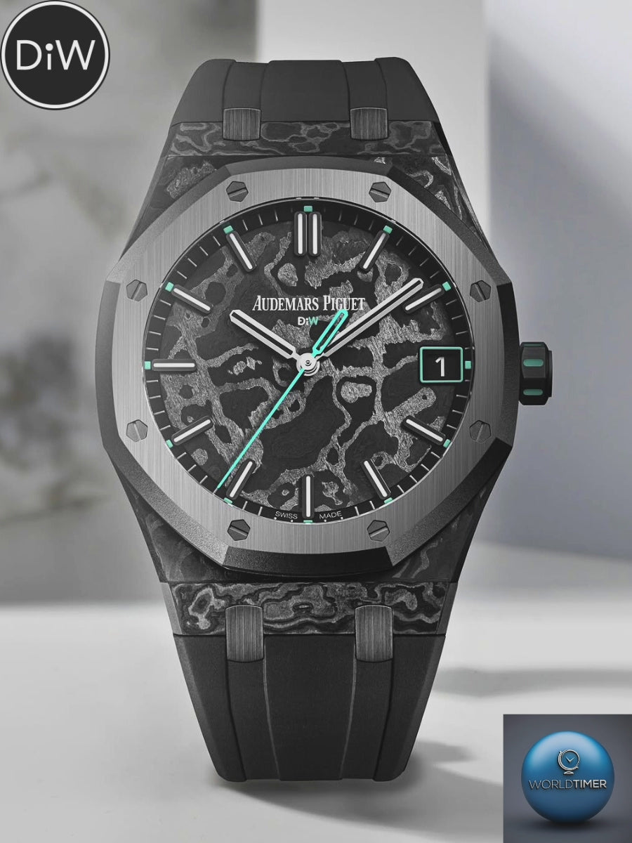 NTPT Carbon Audemars Piguet Royal Oak 15500ST DiW VOIDLINE 爱彼皇家橡树 15500 | WORLDTIMER