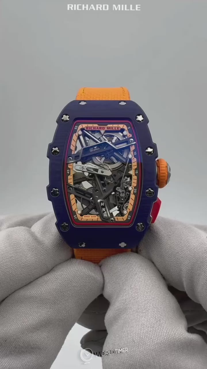 Richard Mille RM 07-04 Sport Blue 理查德米勒女表 RM 07-04 蓝色 | WORLDTIMER
