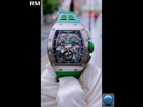 **LIKE NEW** Richard Mille RM 11-01 Roberto Mancini Automatic Flyback Chronograph 理查米尔RM1101 | WORLDTIMER