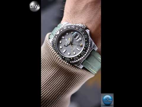 CarboQuartz DiW Rolex GMT Master VERDANT GRAY 劳力士格林尼治 | WORLDTIMER