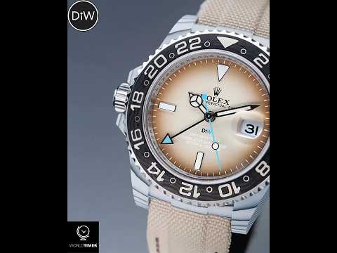 独一无二左撇子 DiW劳力士 格林尼治型 SAVANNA Left-Handed Rolex GMT Master Watch | WORLDTIMER