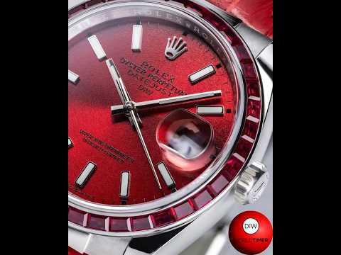 ALL RED DiW Ruby Rolex Datejust 36mm 独一无二全红色 劳力士DiW 红宝石 日志型 36毫米 | WORLDTIMER