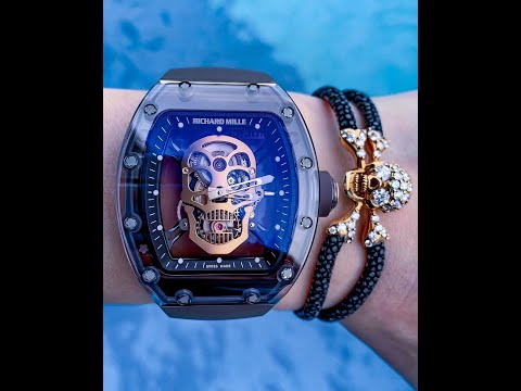 Richard Mille RM 52-01 Sapphire Skull Tourbillon 理查米尔 水晶骷髅头 RM 52-01 | WORLDTIMER