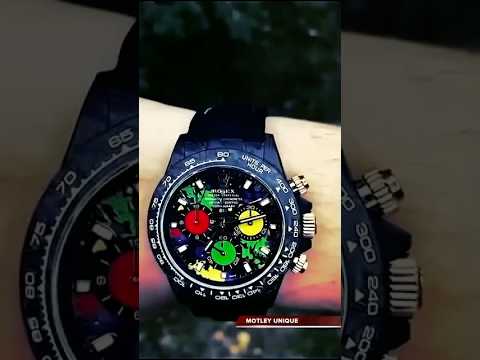 DiW Top Model Rolex Daytona MOTLEY DiW劳力士 碳纤维迪通拿 | WORLDTIMER