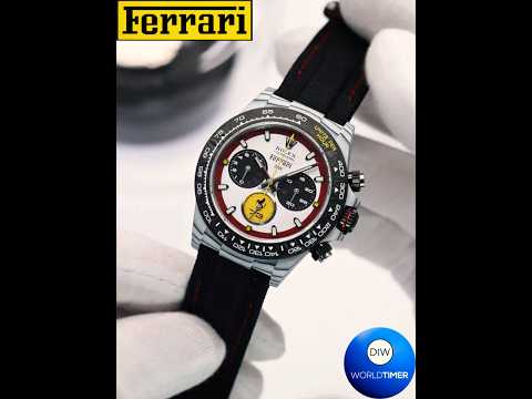 Ferrari Edition RT DiW Rolex Daytona CarboQuartz UNIQUE WATCH 独一无二 劳力士石英纤维 DiW迪通拿 | WORLDTIMER