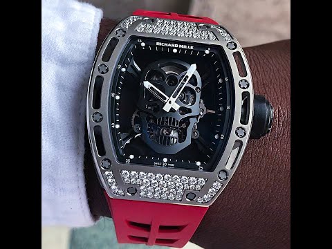 Richard Mille RM 052 Diamond Skull Tourbillon 理查德米勒 RM 052 钻石骷髅头 陀飞轮手表 | WORLDTIMER