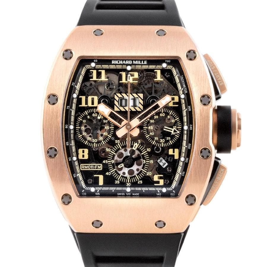 Richard Mille RM 011 IVORY Felipe Massa Rose Gold | WORLDTIMER