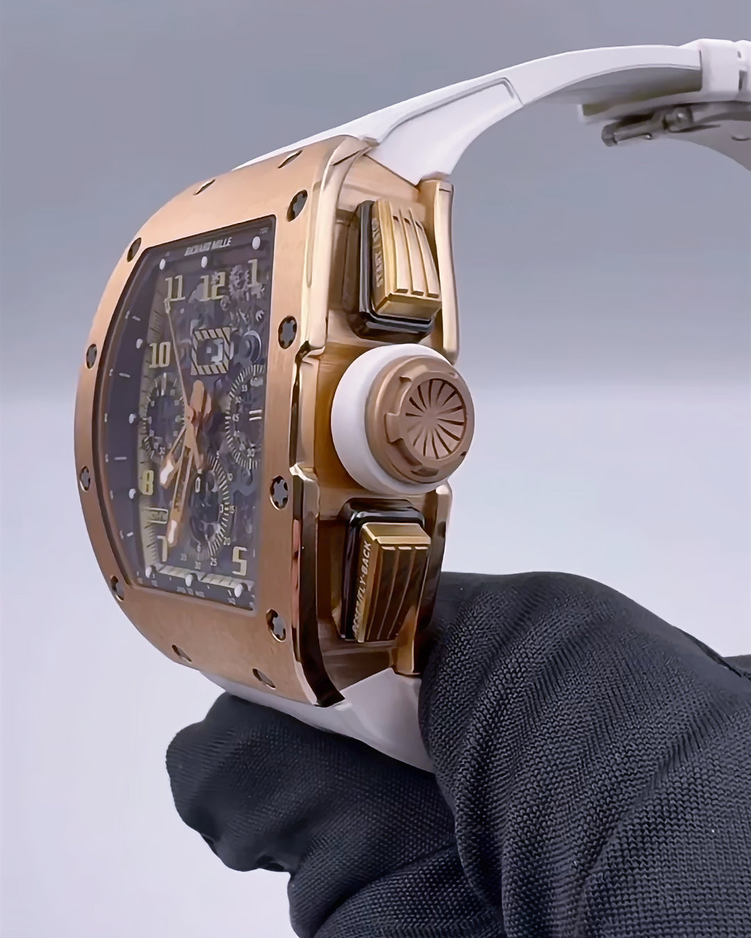 Richard Mille RM 011 IVORY Felipe Massa Rose Gold | WORLDTIMER